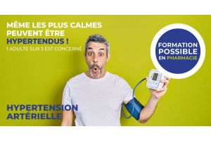 Hypertension artérielle : nos pharmacies vous accompagnent 