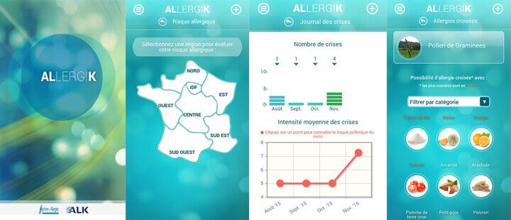 Grandes vacances : une application pour vos allergies respiratoires